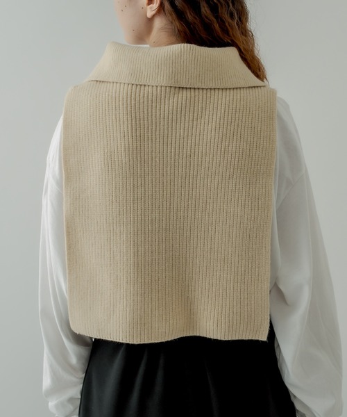 mystic（ミスティック）の「タートルベスト（ベスト・レディース・ブラック/アイボリー・FREE）」の8枚目の写真