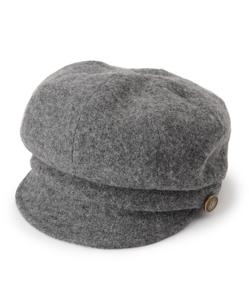 DRESKIP（ドレスキップ）の「◆ウール混キャスケット（キャスケット・レディース・ブラック/ベージュ/グレー・00）」の3枚目の写真