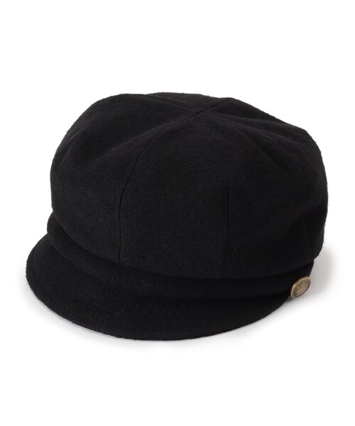 DRESKIP（ドレスキップ）の「◆ウール混キャスケット（キャスケット・レディース・ブラック/ベージュ/グレー・00）」の2枚目の写真