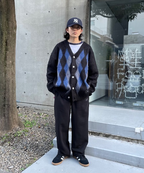 WHO'S WHO gallery（フーズフーギャラリー）の「【KOOKY'N/クーキー】K刺繍スウェットパンツ（スウェットパンツ・メンズ・ブラック/ネイビー/杢グレー・FREE）」の8枚目の写真