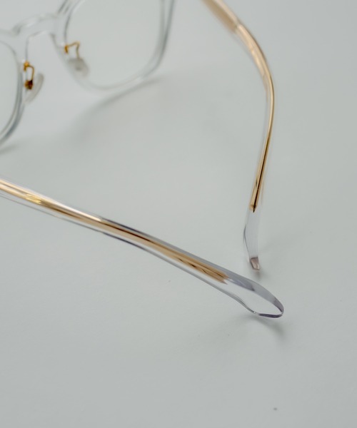 mystic(ミスティック)の「クリアフレームメガネ(メガネ・レディース・グレー/クリア・ONE SIZE)」の6枚目の写真