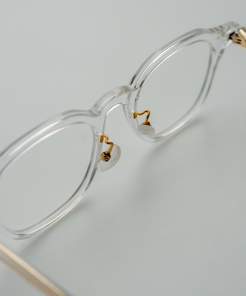 mystic(ミスティック)の「クリアフレームメガネ(メガネ・レディース・グレー/クリア・ONE SIZE)」の8枚目の写真