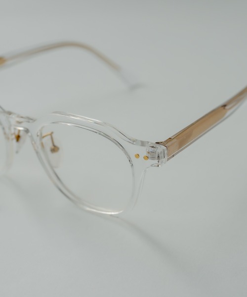 mystic(ミスティック)の「クリアフレームメガネ(メガネ・レディース・グレー/クリア・ONE SIZE)」の4枚目の写真