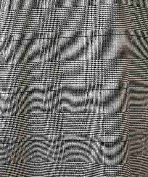 SHOO・LA・RUE(シューラルー)の「◆ジャカードチェック柄ワンピース(ワンピース・レディース・ブラック系1/ダークブラウン系1/ネイビー系1・02/03/04)」の9枚目の写真