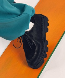 MAISON SPECIAL | 《ユニセックスアイテム》【SPECIAL SHOES FACTORY コラボ】東京産タンクソールチロリアンブーツ 【MAISON SPECIAL/メゾンスペシャル】(ブーツ)