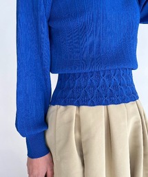 PICCIN | Wシャーリングハイネックニット(ニット/セーター)