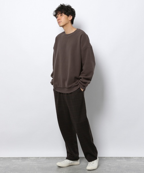 LAKOLE（ラコレ）の「両面フリースプルオーバー / 229812（スウェット・メンズ・ブラック/ベージュ/ブラウン/チャコール・MEDIUM/LARGE/X-LARGE）」の19枚目の写真
