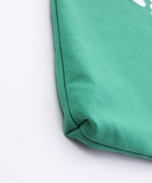 X-girl（エックスガール）の「CANVAS TOTE BAG（トートバッグ・レディース・ホワイト/ブラック/グリーン・ONE SIZE）」の13枚目の写真