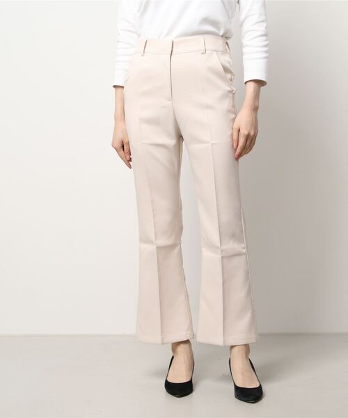 CPCM（シーピーシーエム）の「カラーストレッチスラックスパンツ（その他パンツ・レディース・ブラック/レッド/ブルー/グリーン/マスタード/アイボリー・FREE）」の2枚目の写真