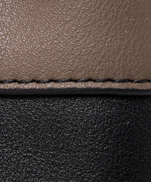 LOWELL things（ロウェル　シングス）の「Slash/仕切りセパレートショルダーミニBAG NEWカラー（トートバッグ・レディース・ライトブルー/アイボリー/キャメル/スミクロ・フリー）」の15枚目の写真