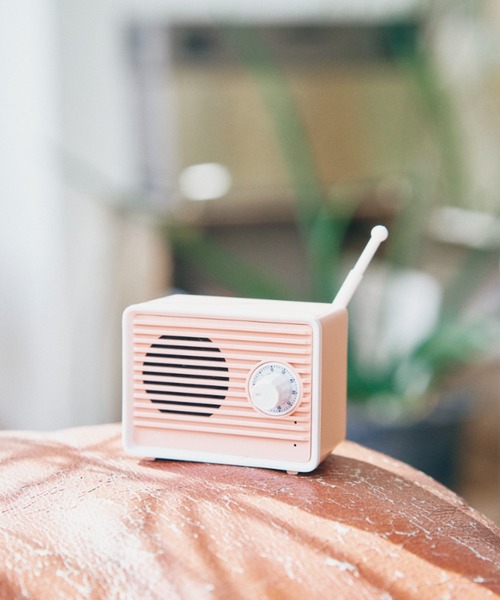 Opt!(オプト)の「〈Opt!/オプト〉Retro Speaker/レトロスピーカー(スピーカー・レディース・ホワイト/ネイビー/ピンク・FREE)」の3枚目の写真