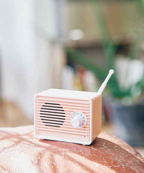Opt!(オプト)の「〈Opt!/オプト〉Retro Speaker/レトロスピーカー(スピーカー・レディース・ホワイト/ネイビー/ピンク・FREE)」の7枚目の写真
