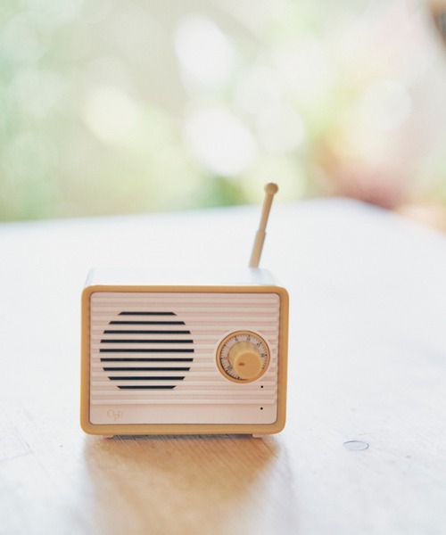 Opt!(オプト)の「〈Opt!/オプト〉Retro Speaker/レトロスピーカー(スピーカー・レディース・ホワイト/ネイビー/ピンク・FREE)」の8枚目の写真