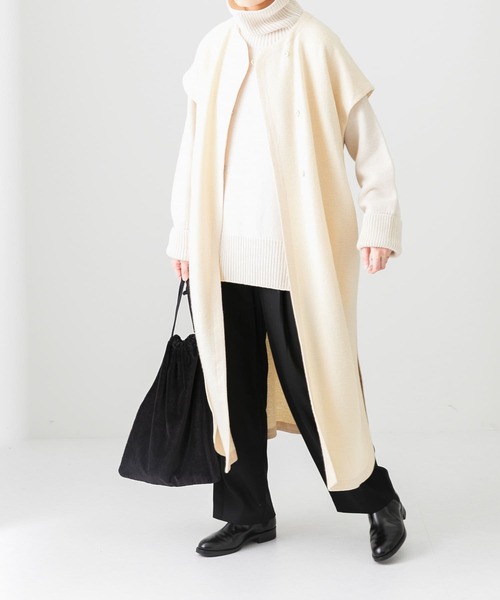 かぐれ（カグレ）の「ウールミルドロングワンピース（ワンピース