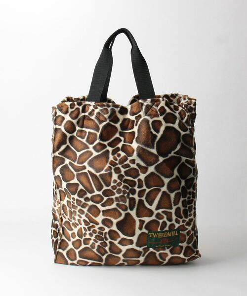 TWEED MILL（ツイードミル）の「【別注】＜TWEEDMILL (ツイードミル) ＞ ラージ トート バッグ（トートバッグ・レディース・その他1/その他3/その他4/その他2・FREE）」の2枚目の写真