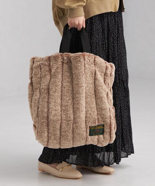 TWEED MILL（ツイードミル）の「【別注】＜TWEEDMILL (ツイードミル) ＞ ラージ トート バッグ（トートバッグ・レディース・その他1/その他3/その他4/その他2・FREE）」の4枚目の写真