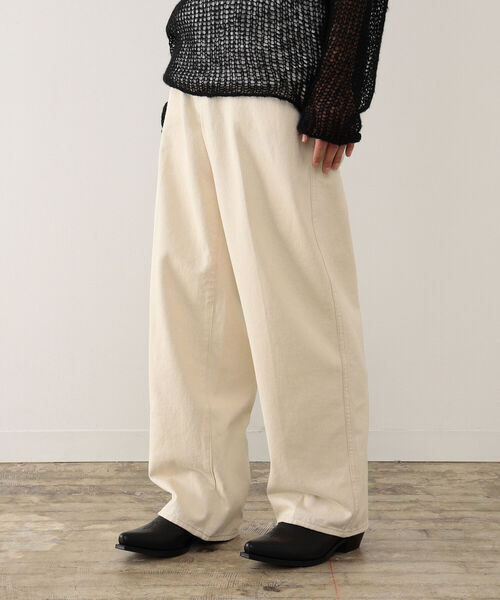 VAPORIZE（ヴェイパライズ）の「VAPORIZE / Monroe 5Pocket Denim Pants（デニムパンツ・メンズ・ライトグレー/ブラック/オフホワイト・X-LARGE/MEDIUM/SMALL/LARGE）」の6枚目の写真