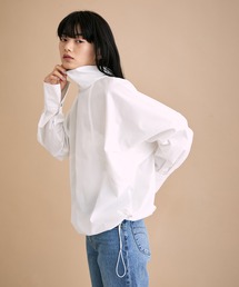 ADAM ET ROPE' | 【サステナブル】ニュアンスネックブラウス(シャツ/ブラウス)