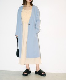 FREE'S MART | ◆Vノーカラーコート(ノーカラーコート)