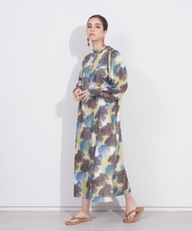 NOMINE | 2WAY袖ボリューム柄ワンピース(ワンピース)