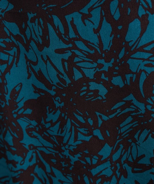 NOMINE（ノミネ）の「2WAY袖ボリューム柄ワンピース（ワンピース・レディース・グリーン/アイボリー/イエロー/ダークグリーン・フリー）」の19枚目の写真