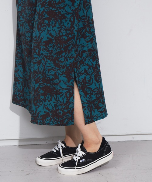 NOMINE（ノミネ）の「2WAY袖ボリューム柄ワンピース（ワンピース・レディース・グリーン/アイボリー/イエロー/ダークグリーン・フリー）」の18枚目の写真