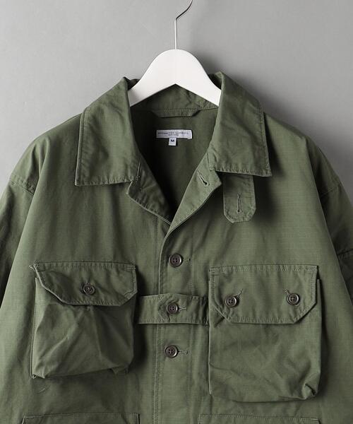 Engineered Garments(エンジニアードガーメンツ)の「<Engineered Garments (エンジニアド ガーメンツ) > EXPLORER SHT JKT/ジャケット □□(その他アウター・メンズ・オリーブ・S/M)」の3枚目の写真