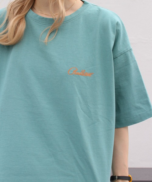 PENDLETON（ペンドルトン）の「PENDLETON/ペンドルトン　ショートレングスTEE　SHORT LENGTH TEE　2275-8111（Tシャツ/カットソー・レディース・オフホワイト/ミント/ライトベージュ・FREE）」の4枚目の写真