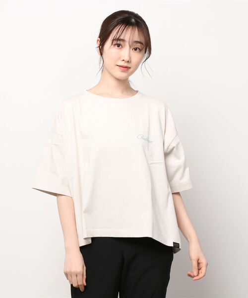 PENDLETON（ペンドルトン）の「PENDLETON/ペンドルトン　ショートレングスTEE　SHORT LENGTH TEE　2275-8111（Tシャツ/カットソー・レディース・オフホワイト/ミント/ライトベージュ・FREE）」の19枚目の写真