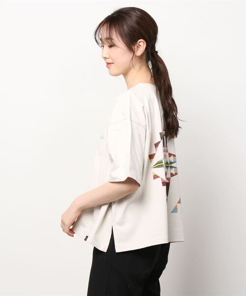 PENDLETON（ペンドルトン）の「PENDLETON/ペンドルトン　ショートレングスTEE　SHORT LENGTH TEE　2275-8111（Tシャツ/カットソー・レディース・オフホワイト/ミント/ライトベージュ・FREE）」の20枚目の写真