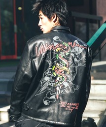 Ed Hardy（エドハーディー）｜メンズのライダースジャケット一覧 
