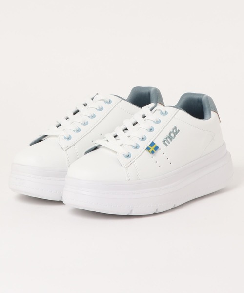 moz（モズ）の「moz(モズ)厚底 ボリュームソールスニーカー（スニーカー・レディース・ベージュ/ブラック/ブルー/ピンク・LL/M/L/S）」の15枚目の写真