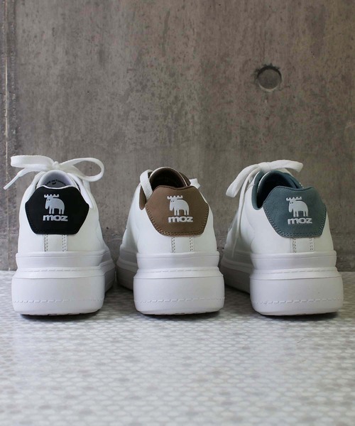moz（モズ）の「moz(モズ)厚底 ボリュームソールスニーカー（スニーカー・レディース・ベージュ/ブラック/ブルー/ピンク・LL/M/L/S）」の12枚目の写真
