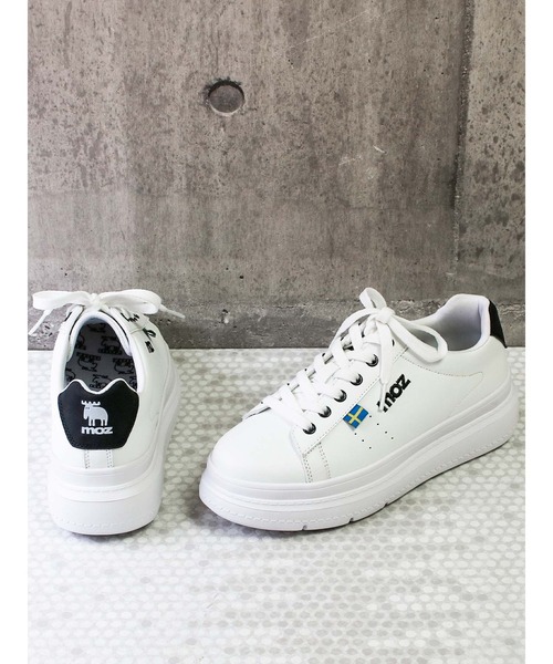 moz（モズ）の「moz(モズ)厚底 ボリュームソールスニーカー（スニーカー・レディース・ベージュ/ブラック/ブルー/ピンク・LL/M/L/S）」の10枚目の写真