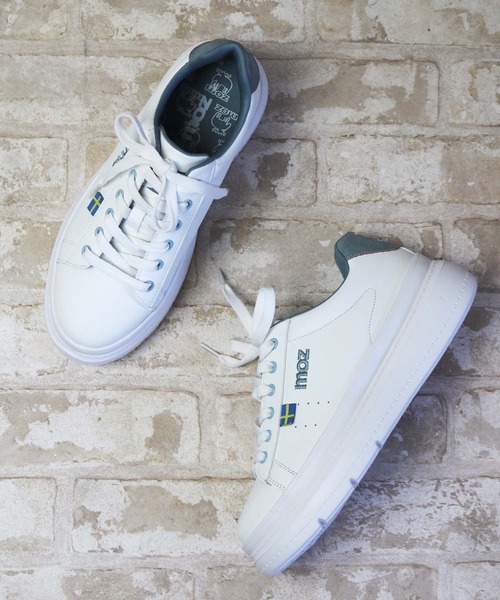 moz（モズ）の「moz(モズ)厚底 ボリュームソールスニーカー（スニーカー・レディース・ベージュ/ブラック/ブルー/ピンク・LL/M/L/S）」の9枚目の写真