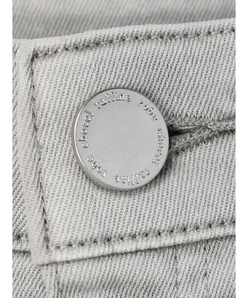 Green　Parks（グリーンパークス）の「ピグメントスキニーパンツ＊（その他パンツ・レディース・ライトグレー/ベージュ・S/M/L）」の7枚目の写真