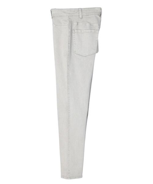 Green　Parks（グリーンパークス）の「ピグメントスキニーパンツ＊（その他パンツ・レディース・ライトグレー/ベージュ・S/M/L）」の17枚目の写真