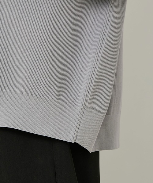 JUNRED(ジュンレッド)の「リブニットオーバーサイズカーディガン(カーディガン/ボレロ・メンズ・チャコールグレー/ライトグレー/グリーン/ブルー系その他4/ベージュ系その他・S/M/L)」の17枚目の写真