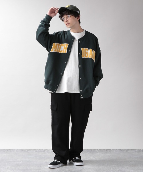 RAGEBLUE（レイジブルー）の「【SIGNAL SPORTS】スウェットカーゴワイドパンツ/267165（カーゴパンツ・メンズ・ブラック/グレー・FREE）」の19枚目の写真