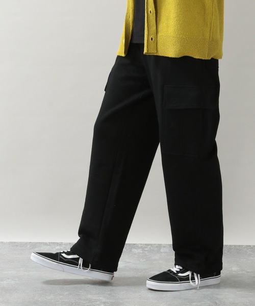 RAGEBLUE（レイジブルー）の「【SIGNAL SPORTS】スウェットカーゴワイドパンツ/267165（カーゴパンツ・メンズ・ブラック/グレー・FREE）」の6枚目の写真