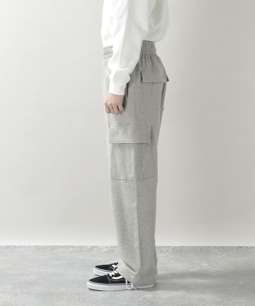 RAGEBLUE（レイジブルー）の「【SIGNAL SPORTS】スウェットカーゴワイドパンツ/267165（カーゴパンツ・メンズ・ブラック/グレー・FREE）」の10枚目の写真