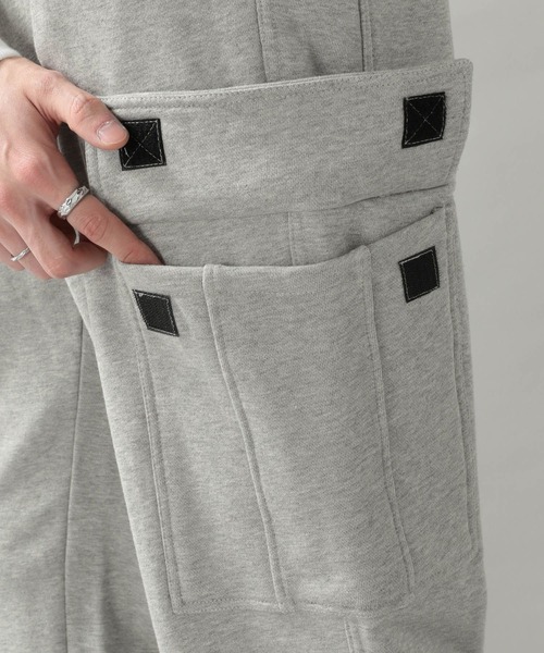 RAGEBLUE（レイジブルー）の「【SIGNAL SPORTS】スウェットカーゴワイドパンツ/267165（カーゴパンツ・メンズ・ブラック/グレー・FREE）」の13枚目の写真