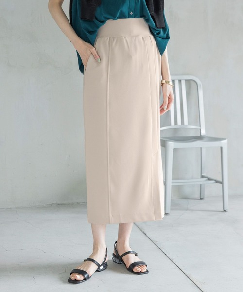 GLOBAL WORK(グローバルワーク)の「カットジョゼートスカート/262832(スカート・レディース・レッド系その他6/グリーン系その他3/ブラック/ライトベージュ/ターコイズブルー・LARGE/MEDIUM)」の3枚目の写真