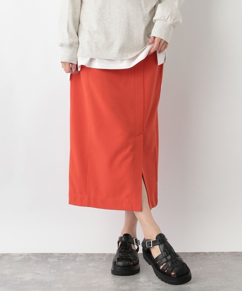 GLOBAL WORK(グローバルワーク)の「カットジョゼートスカート/262832(スカート・レディース・レッド系その他6/グリーン系その他3/ブラック/ライトベージュ/ターコイズブルー・LARGE/MEDIUM)」の18枚目の写真