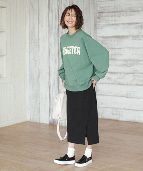 GLOBAL WORK(グローバルワーク)の「カットジョゼートスカート/262832(スカート・レディース・レッド系その他6/グリーン系その他3/ブラック/ライトベージュ/ターコイズブルー・LARGE/MEDIUM)」の22枚目の写真