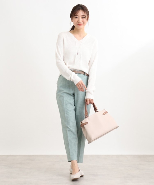 Reflect（リフレクト）の「◆【WEB限定カラーあり】'22春夏 やみつきフラットパンプス（パンプス・レディース・ブルー/ブロンズ/ナチュラル/ワインレッド・50/40/35/45/30/25/20）」の19枚目の写真