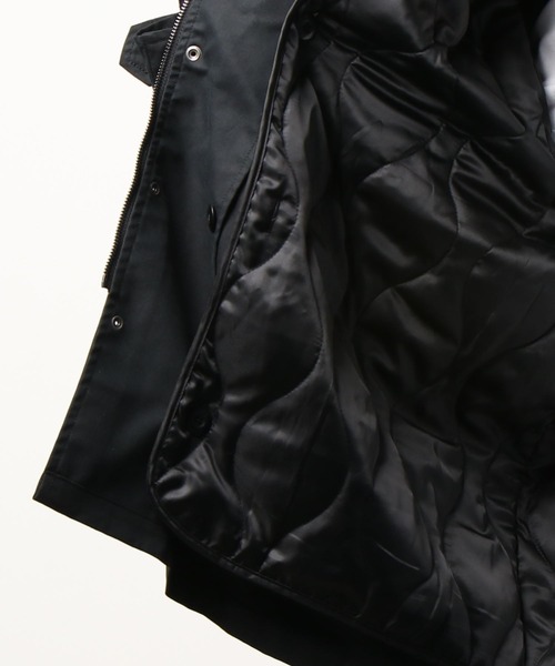 L.H.P（エルエイチピー）の「LOOSE×Nas/ルーズ×ナズ/フォトプリントM-65（ミリタリージャケット・メンズ・ブラック・SMALL/MEDIUM/LARGE/X-LARGE）」の2枚目の写真