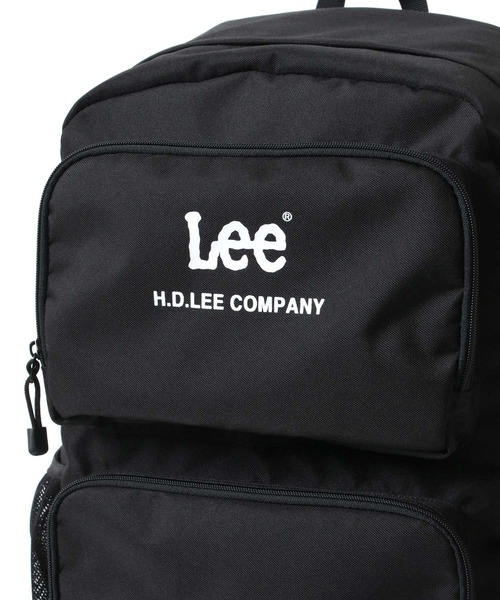 Lee(リー)の「Lee/リー Water Proof 撥水 ファンクショナル バックパック/リュック(バックパック/リュック・メンズ・ブラック・FREE)」の6枚目の写真