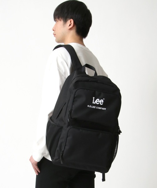 Lee(リー)の「Lee/リー Water Proof 撥水 ファンクショナル バックパック/リュック(バックパック/リュック・メンズ・ブラック・FREE)」の22枚目の写真