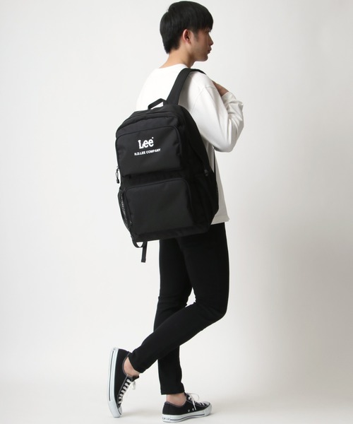 Lee(リー)の「Lee/リー Water Proof 撥水 ファンクショナル バックパック/リュック(バックパック/リュック・メンズ・ブラック・FREE)」の20枚目の写真